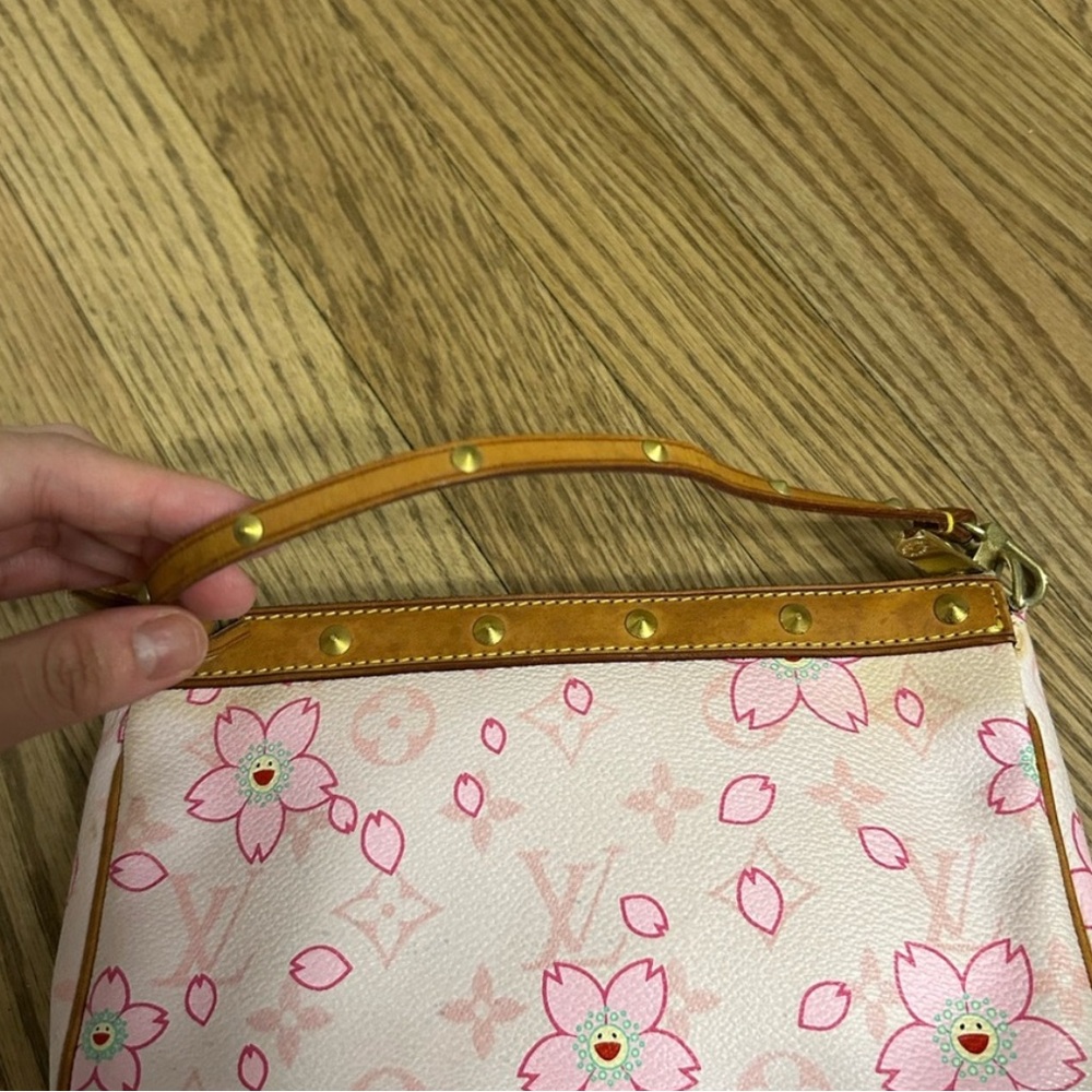 Louis Vuitton x Murakami Pink Cherry Blossom Pochette - Picture 6 of 9